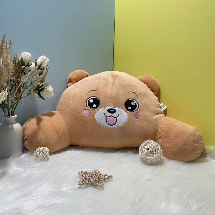 【标准款】易班熊腰枕靠枕-易班logo